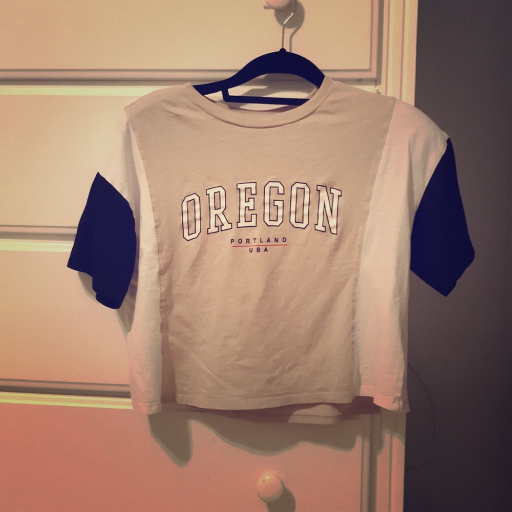 “Oregon Portland USA” Croptop